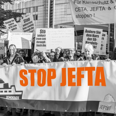 JEFTA-Protest